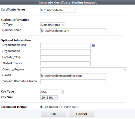 Generate certificate. Signer Certificate mismatch.