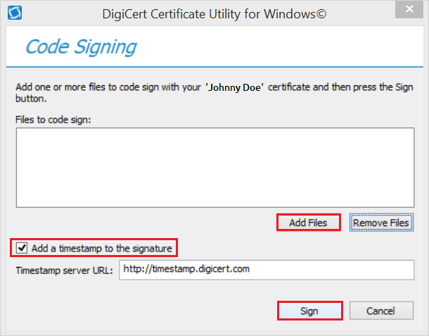Digicert Certificate Utility - Code Signing (Guide)
