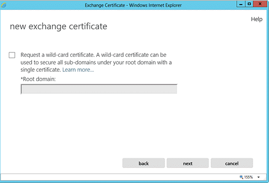 How to generate CSR for Microsoft Exchange Server (2013-2016)