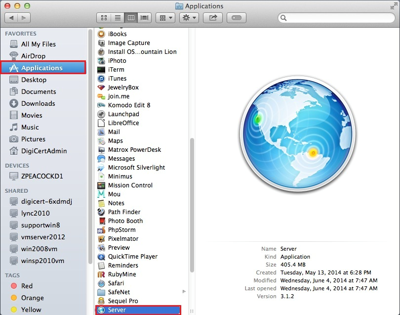 CSR Generationon Mac OS X Mavericks Server & Yosemite