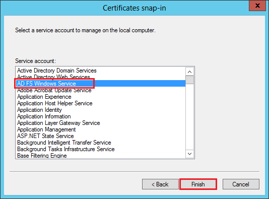Microsoft AD FS SSL installation Instructions